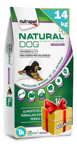 Ración Perro Natural Dog Cachorro + Obsequio Y Envío Gratis