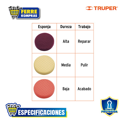 Kit Pulidora Doble Acción 6 + Polish Líquido 102333