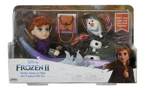 Disney Frozen Anna Y Olaf Canoa De Hielo