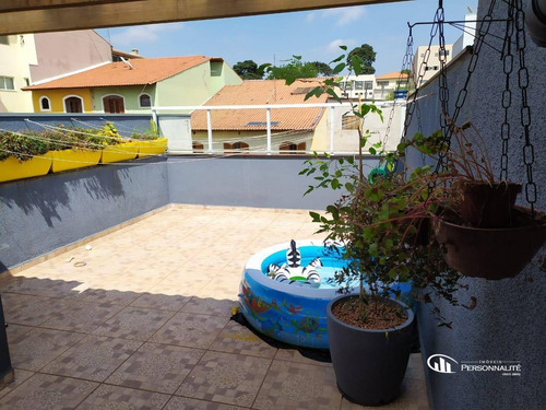 Cobertura Com 2 Dormitórios À Venda, 134 M² Por R$ 451.000,00 - Vila Pires - Santo André/sp - Co0028