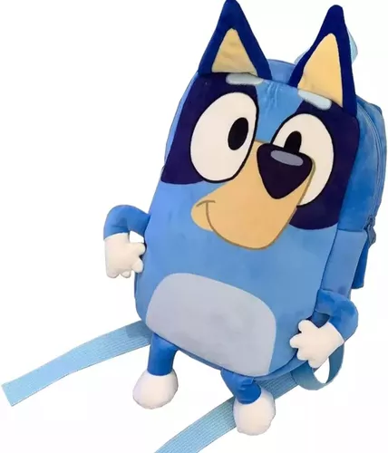 Mochila De Felpa Bluey Y Bingo Nueva