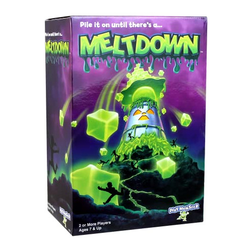 Juego Familiar Meltdown: ¡agrega Cubos Sin Dejarlos Caer! -