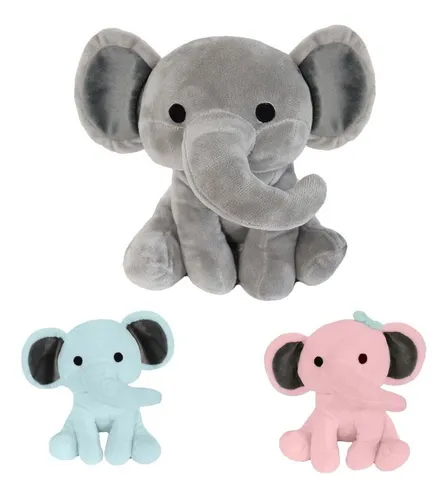 Elefante De Peluche Elefantito Bebe Para Niños O Bebes