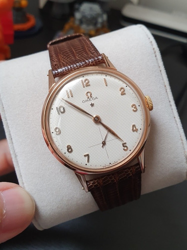 Omega Teddington Completo! Ouro Maciço Incluindo Fivela.