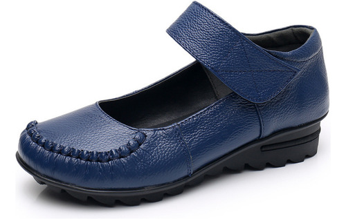 Zapatos Casuales Para Mamá Con Suela Blanda De Color Sólido
