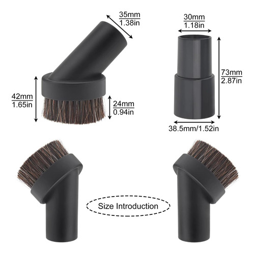 Cepillo De Vacío Cabezo De Cabello Ajuste De Vacío Reducir A