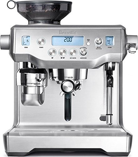 Breville Bes980xl Oracle Espresso Machine, Plateado