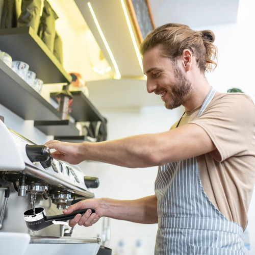 Cepillo De Limpieza Para Máquinas De Café Espresso Lanlysen