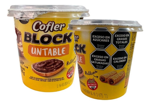 Cofler Block Pasta Untable X 290 Grs