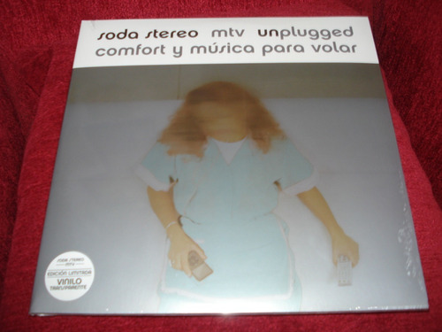 Vinilo Soda Stereo / Unplugged (nuevo) Disc Transparent 2 Lp