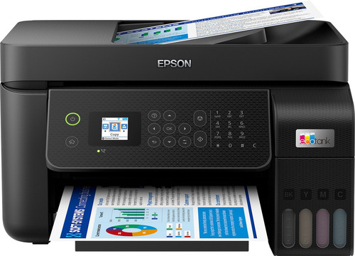 Impresora Epson Multifuncional Inalámbrica Ecotank L5290 Color Negro