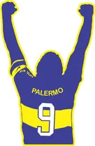 Comprar Calco Martin Palermo 9 Boca Juniors  Plotter Vinilo Sticker