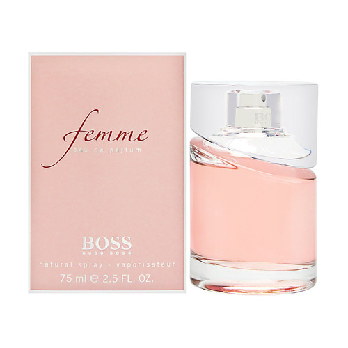 Perfume Femme De Hugo Boss 75 Ml Eau De Parfum Nuevo Original