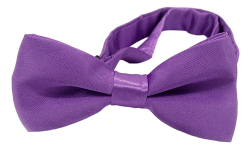 6 Tux Bowties Pajarita Para Niños Novedad Formal Púrpura
