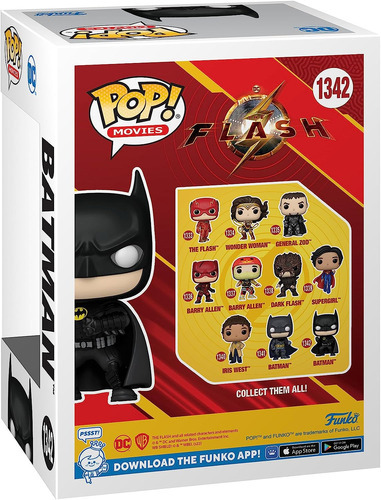 Funko Pop Dc Movies: The Flash - Batman 1342 Michael Keaton