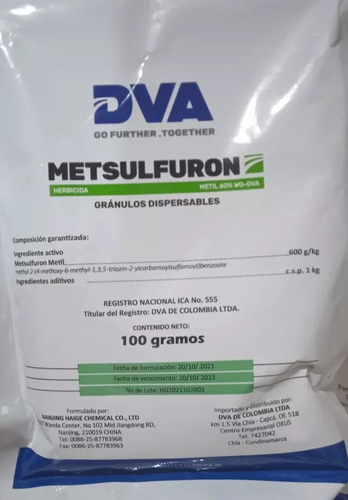 Metsulfuron Metil 100 Gramos