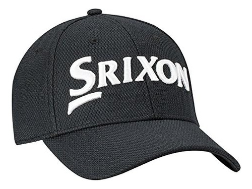 Gorra Ajustada Flexible Hombre Srixon, Negro,