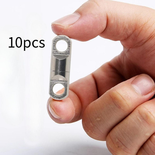 10 Piezas De Pesca Swivels Conector De Línea De 4 Mm