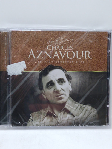 Charles Aznavour All The Time Greatest Hits Cd Nuevo