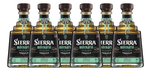 6x Tequila Sierra Milenario Añejo Premium