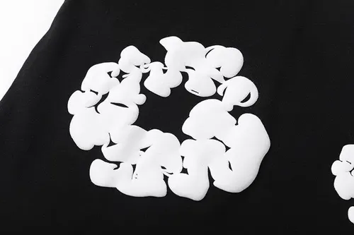 Denim Tears T-shirt, 3d Algodão Impresso, Algodão De