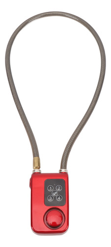 Cadena Antirrobo Con Cerradura Digital Para Motocicleta, Ala