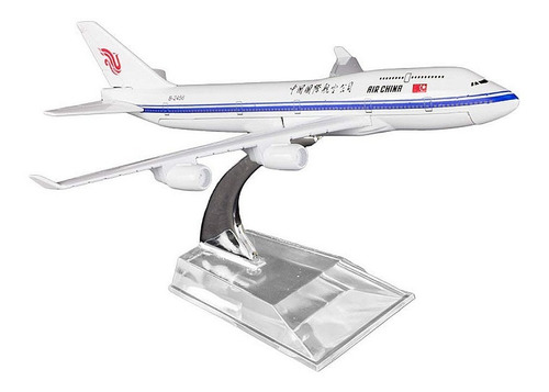 Imagem 3 de 3 de Miniatura Boeing 747-400 Air China - 16 Cm