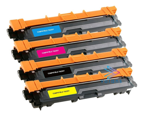 Imagen 6 de 7 de Pack Toner Alternativo Compatible Tn-221 Tn-225