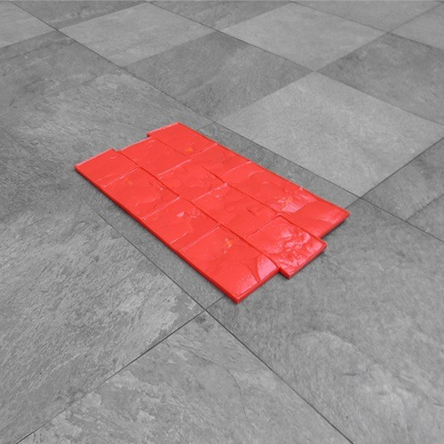 Molde Estampado Hormigón Muros Pisos 74x43cm Poliuretano