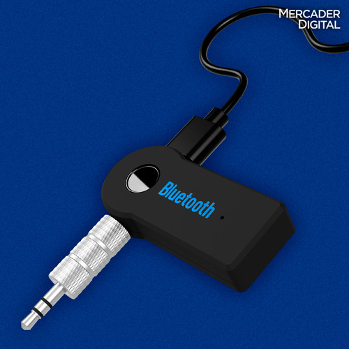 8 Pzs Receptor Auxiliar Manos Libres Bluetooth Jack 3.5