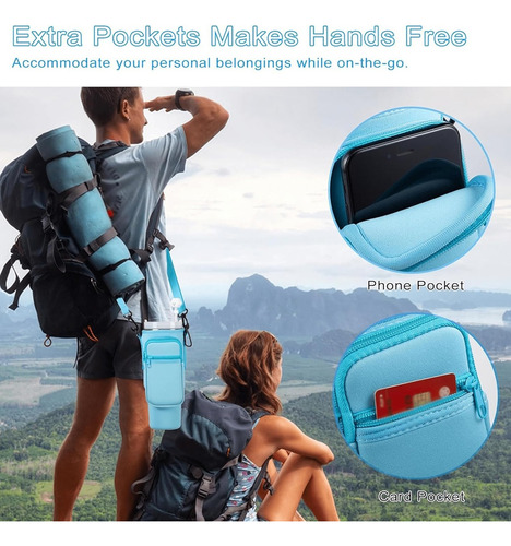 Funda Bolsa Para Termo Stanley 40oz Botellas Agua Con Correa
