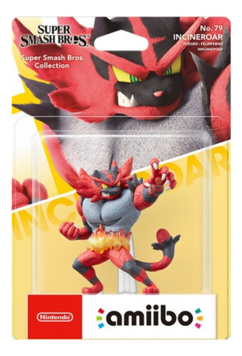 Amiibo Incineroar Nintendo Super Smash Bros