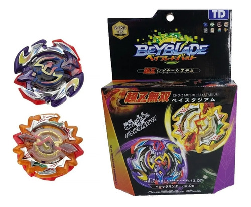 Beyblade Burst Turbo B-126 Right Artemis & Left Apollos Td