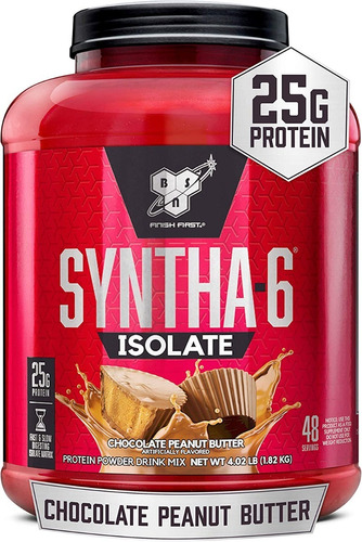 Bsn | Syntha-6 Isolate | 4 Lb | Chocolate Peanut Butter