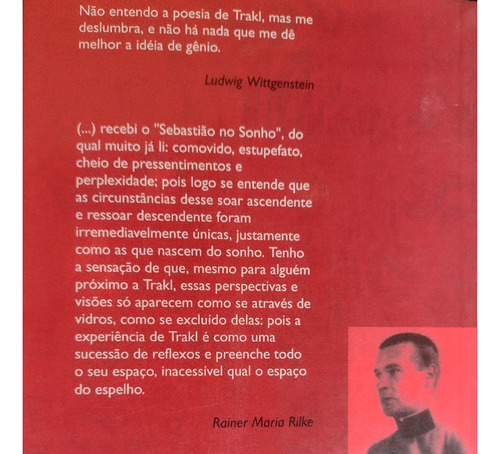 Livro De Profundis - Edição Bilíngue Georg Trakl (Usado)