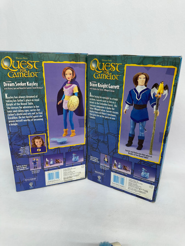 Quest For Camelot Kayley Y Garret Muñecos Barbie (Usado)