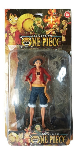 Figura Muñeco Lufy One Piece Anime Pirata Grande 18cm