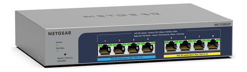 Conmutador Netgear Ultra60 Poe Ethernet Plus De 8 Puertos 4