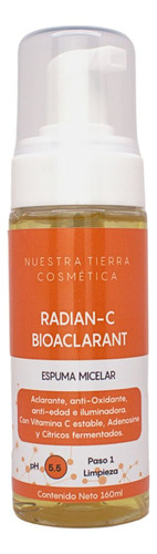 Espuma Micelar Con Vitamina C Y Adenosine Ilumina/aclara
