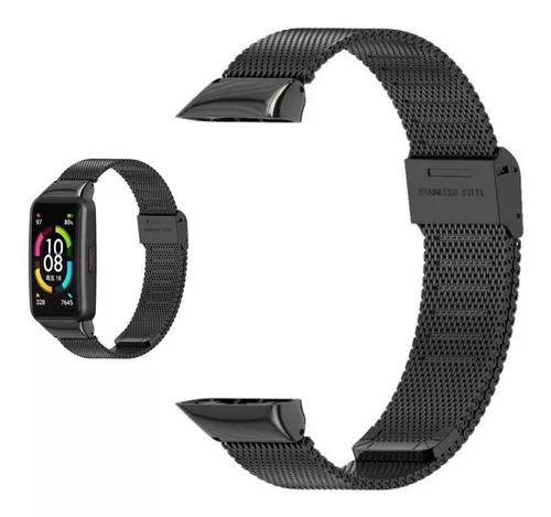 Correas Acero Milanesa para Huawei Band 6 - TECNOMUNDO ECUADOR