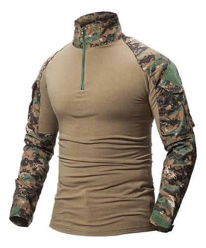 Camiseta Táctica Refire Gear Para Hombre, Del Ejército Swat