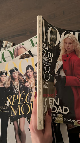 Lote De 8 Revistas Vogue España París (Usado)