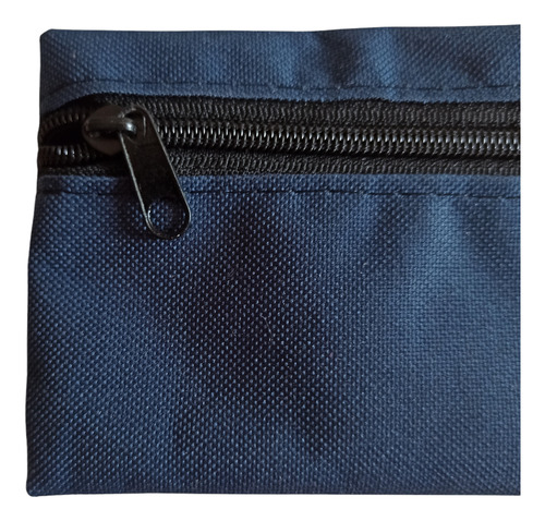 Cartuchera Canopla 1 Cierre Unisex Azul Oscuro
