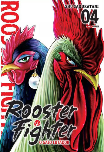 Rooster Fighter O Galo Lutador 4! Mangá Panini! Novo E Lacrado