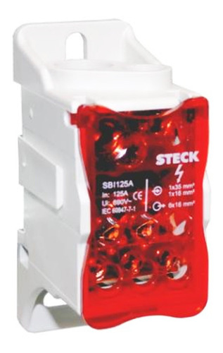 Repartidor Unipolar 80a 690v Steck - Repartidor Unipolar 80a