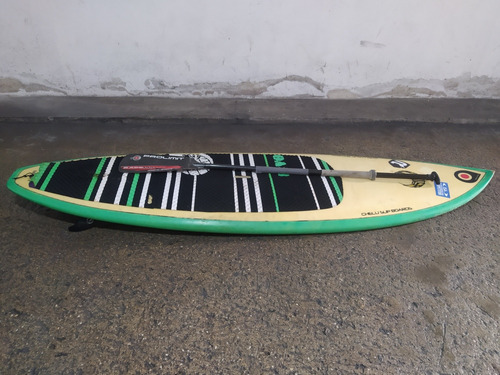 Tabla Paddle Surf Profesional Con Remo De Fibra De Carbono 