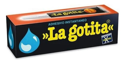 Imagen 2 de 6 de La Gotita Blister X 6u. Pegamento Instantáneo Universal 2ml