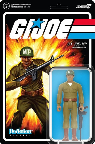 G.i. Joe Reaction Figures Wave 5 - G.i. Joe Mp Clean Shaven