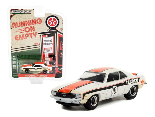 Greenlight 1/64  1969 Chevrolet Camaro Rs Texaco