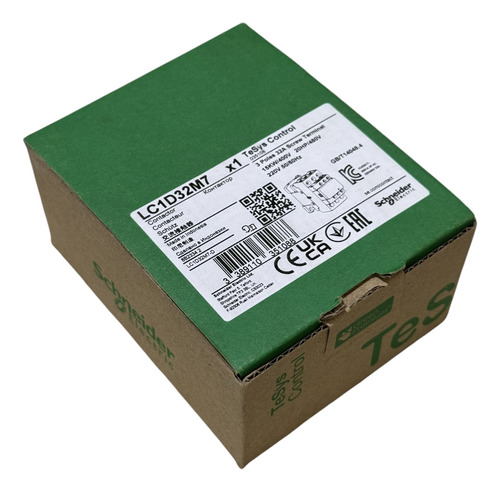 Contactor Schneider Lc1d32m7 32a Con Bobina De 220 Vca